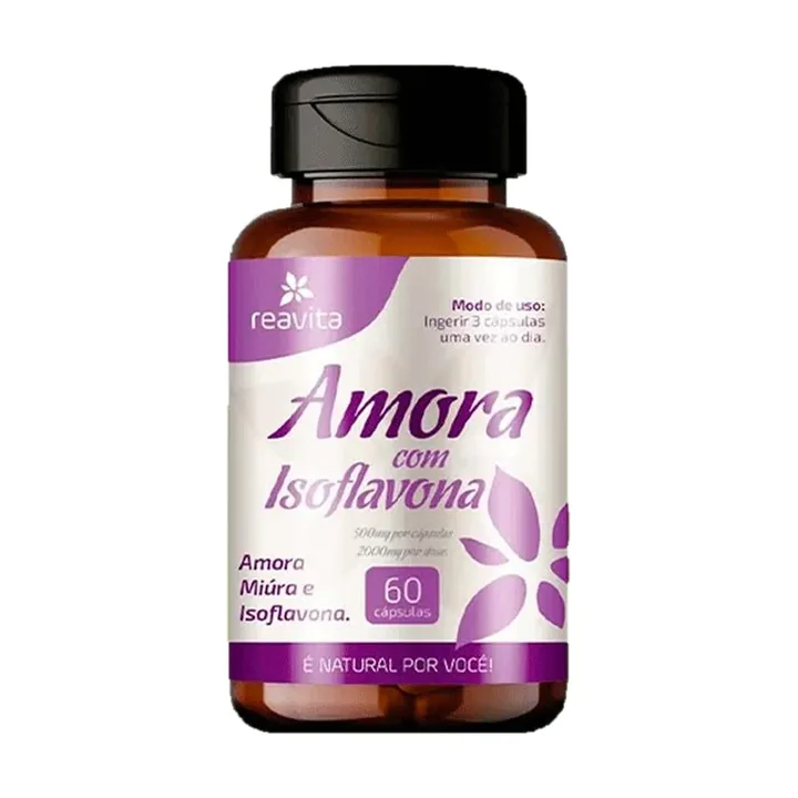 Amora com Isoflavona Reavita – Celeiro Produtos Naturais