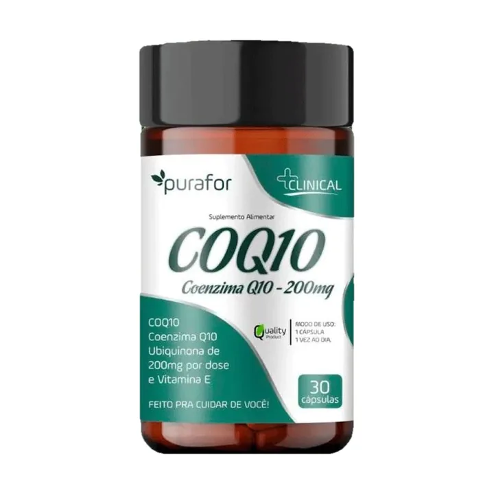 Coenzima Q10 Purafor – Celeiro Produtos Naturais