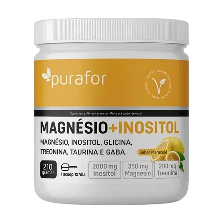Magnésio + Inositol Purafor – Celeiro Produtos Naturais