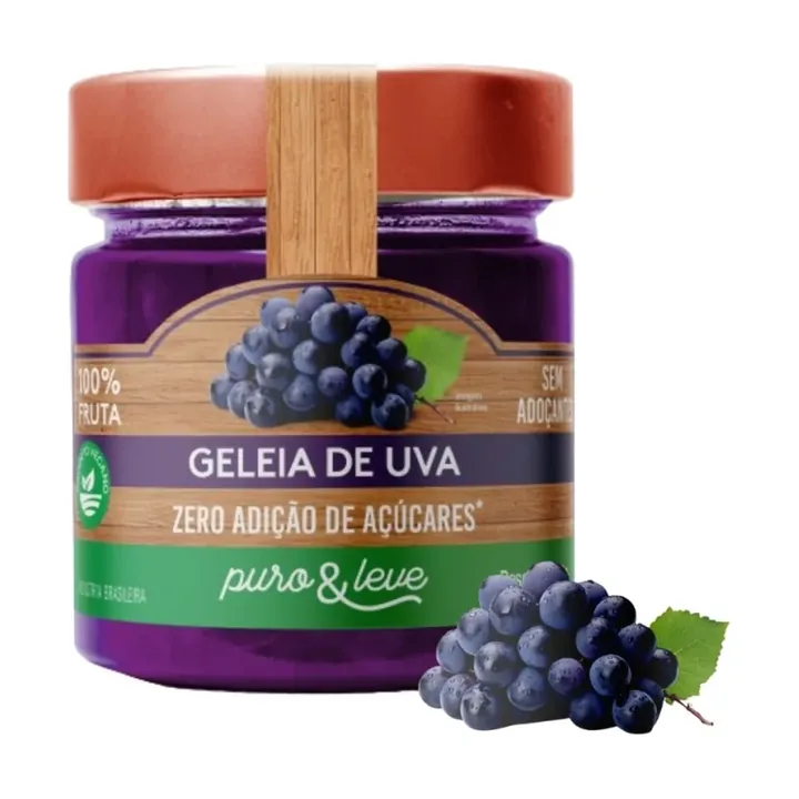 Geleia 100% fruta Puro & Leve – Celeiro Produtos Naturais