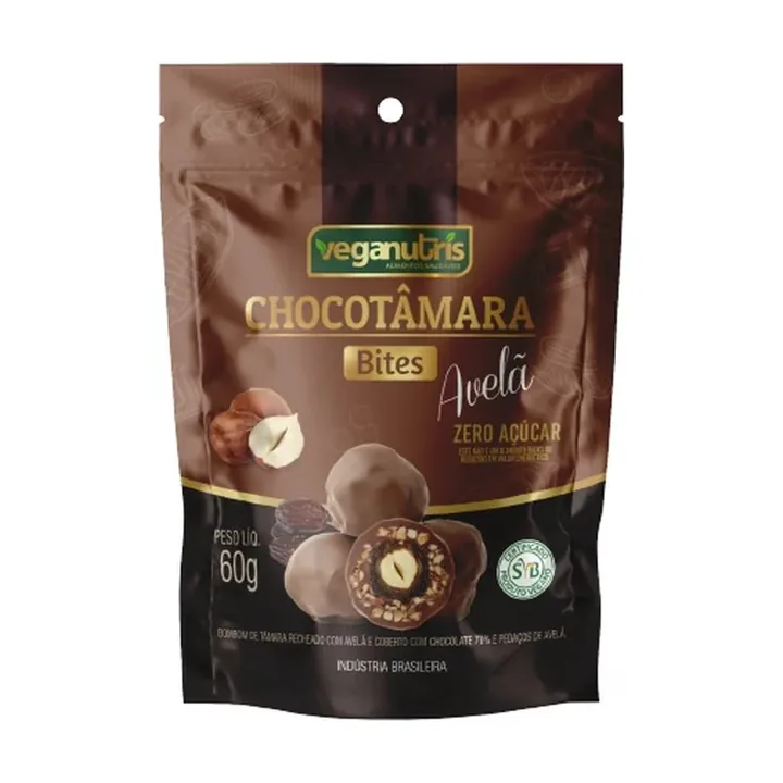 Chocotâmara Veganutris – Celeiro Produtos Naturais
